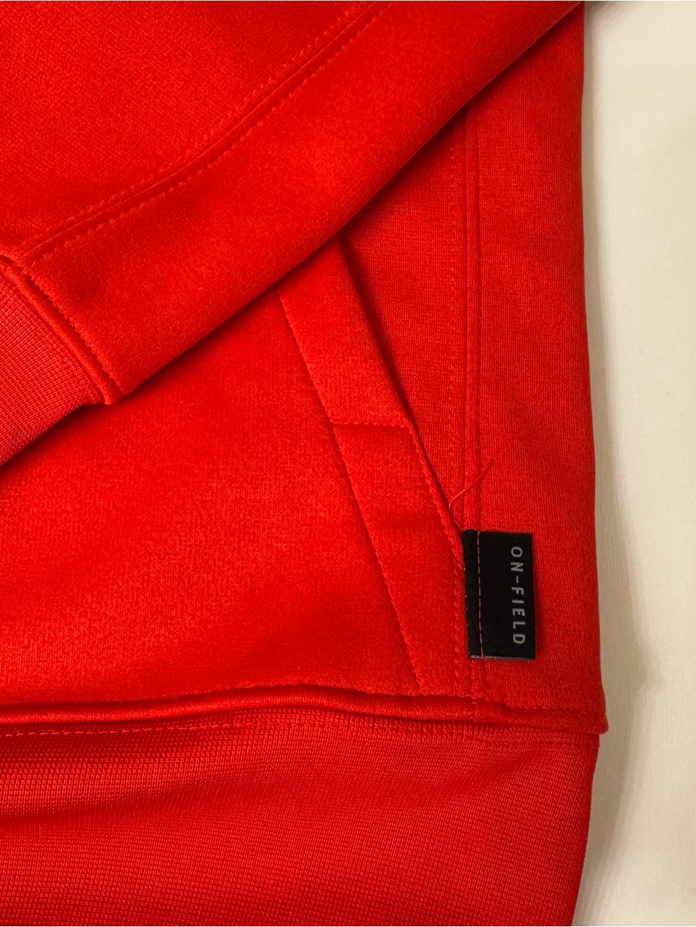 Nike Red 'G Dawgs' Pullover Hoodie with White Accents - Picture 5 of 10